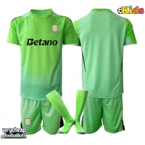 Aston Villa Goalkeeper Replica Away Minikit 2025-26 Short Sleeve (+ pants)